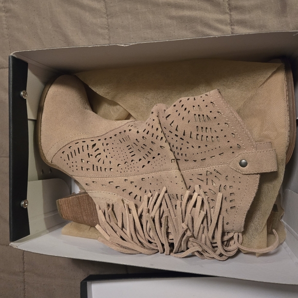 Fringe booties - Picture 7 of 11